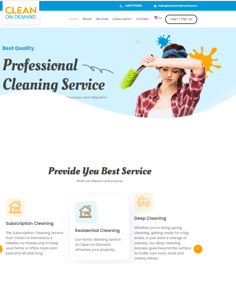 Case Study - Clean on Demand