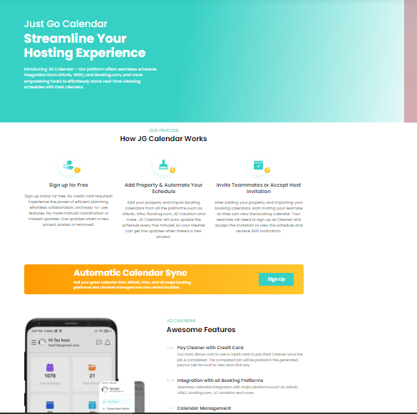 Case Study - JGCalendar 
